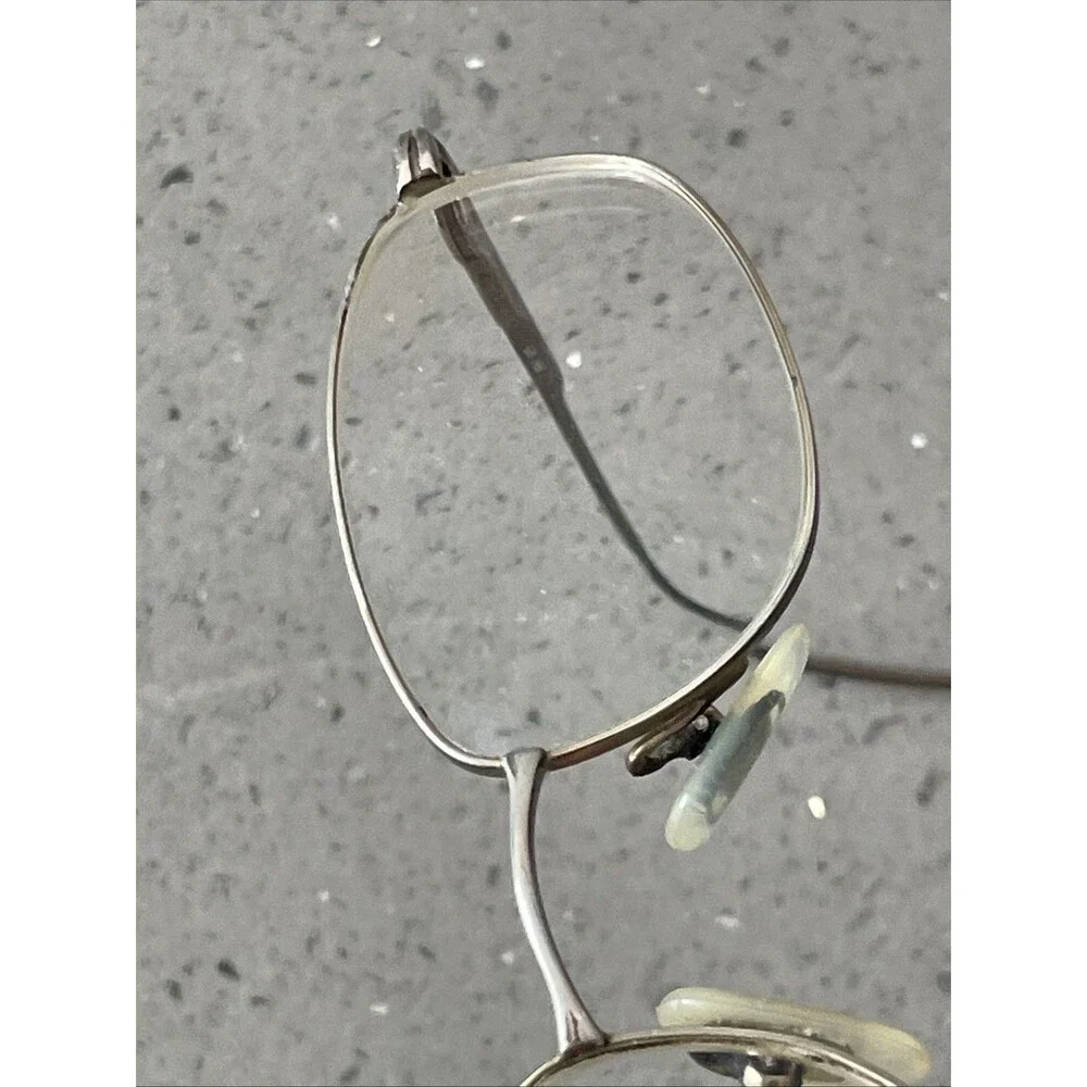 Chaps Eyeglasses FRAMES ONLY 61 1FH 53-19-145 Full Rim Silver